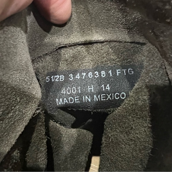 Frye Women Jane Strappy Short Ankle Boot Suede Leather  Pull On Size 5.5 B Gray, - Picture 16 of 16